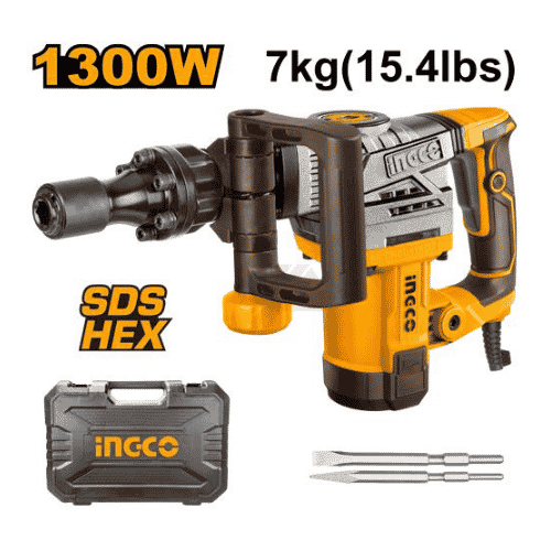 INGCO 1300W Demolition Breaker (7kg) PDB130018