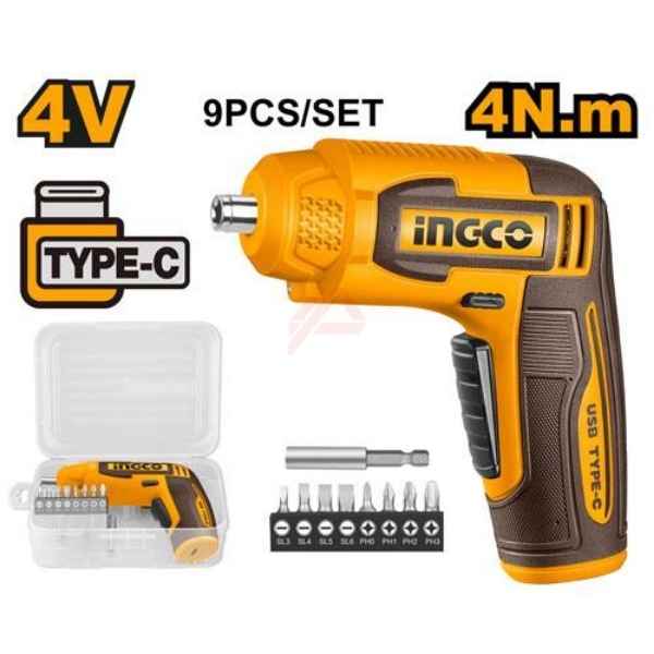 INGCO 4v Cordless screwdriver - CSDLI0458