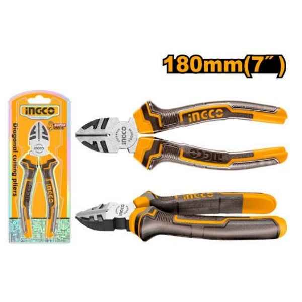 INGCO 7" Diagonal Cutting Pliers - HDCP08188