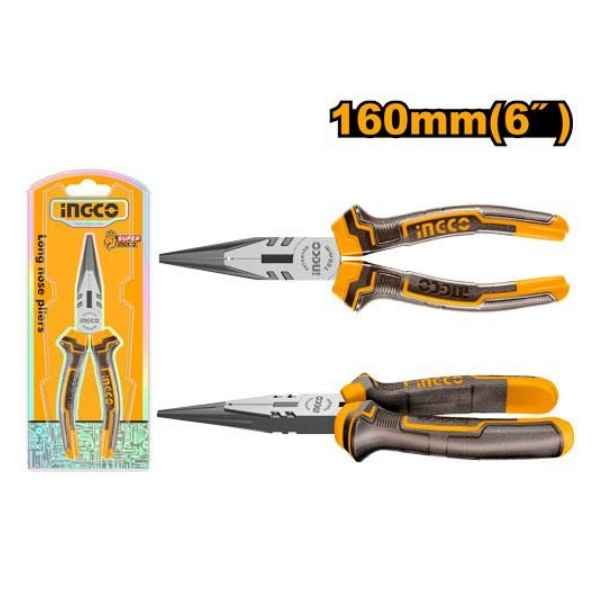 INGCO 6" Long Nose Pliers - HLNP08168
