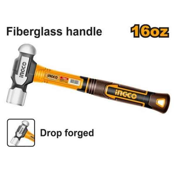 INGCO 16oz Ball Pein Hammer - HBPH81016