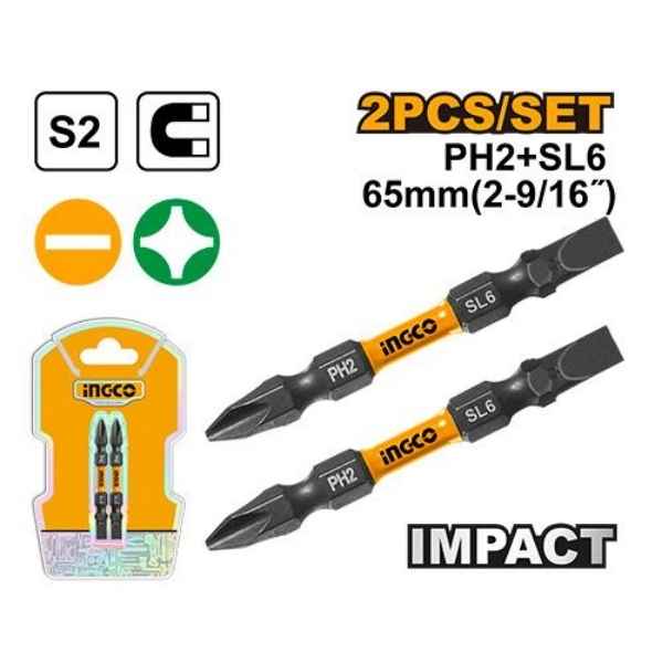 INGCO Impact screwdriver bits - SDBIM72HL665
