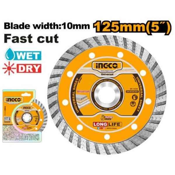 INGCO 5" Turbo diamond disc - DMD031252