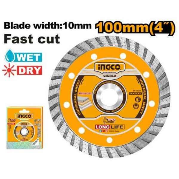 INGCO 4" Turbo diamond disc - DMD031002
