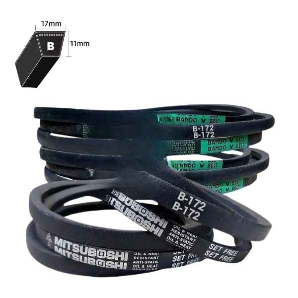 B171 B172 B173 B174  B175 B176 B177 B178 B179 B180 V-Belt
