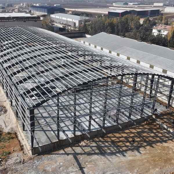 Steel Prefabricated Round Shed - 61PMSS107