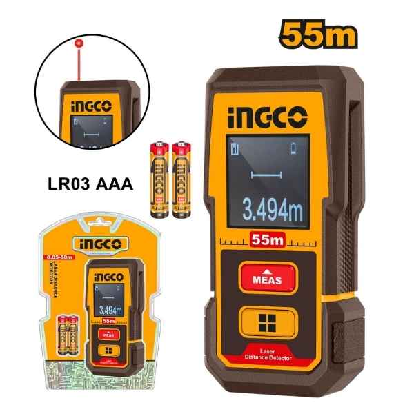 INGCO 55m Laser distance detector - HLDD05086
