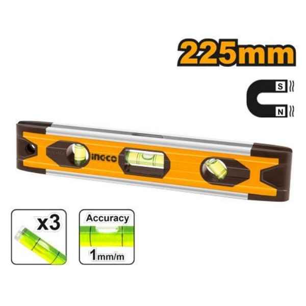 INGCO 225mm Spirit level - HMSL01030