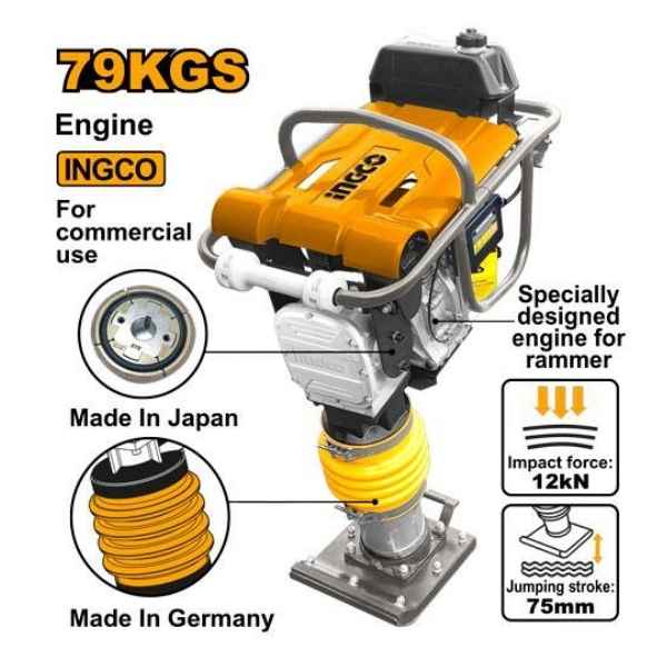 INGCO Gasoline tamping rammer - GGRTS90