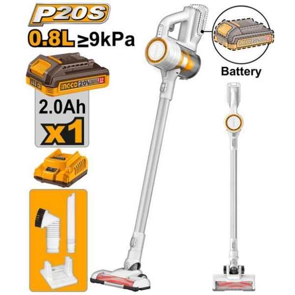 INGCO 0.8L Cordless vacuum cleaner - CVLI2006