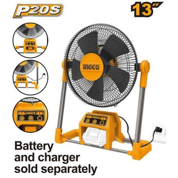 INGCO Cordless fan - CFALI2001