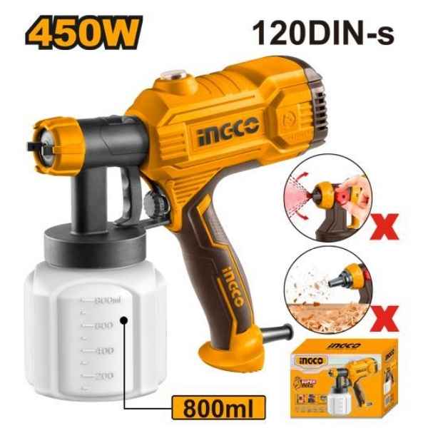 INGCO 450w Spray gun - SPG3508