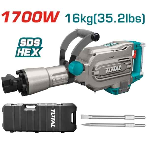 TOTAL 1700w Demolition Breaker - TH215456