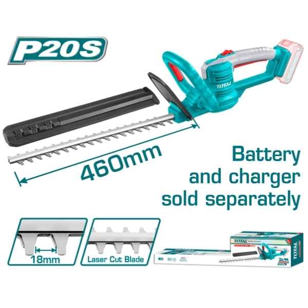 TOTAL Lithium-Ion Hedge Trimmer - THTLI20018