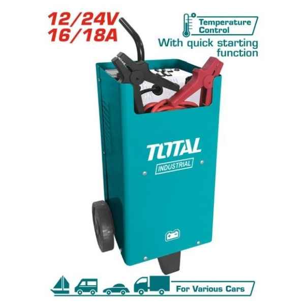 TOTAL 12/24v Battery Charger - TBC2201