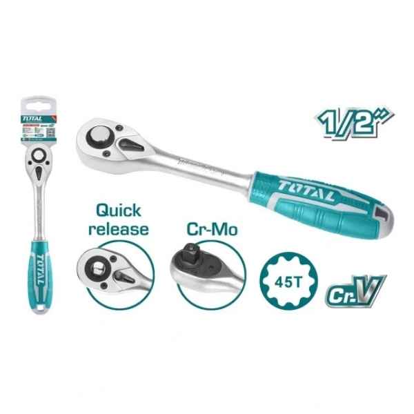 TOTAL 1/2″ Ratchet Wrench - THT106126