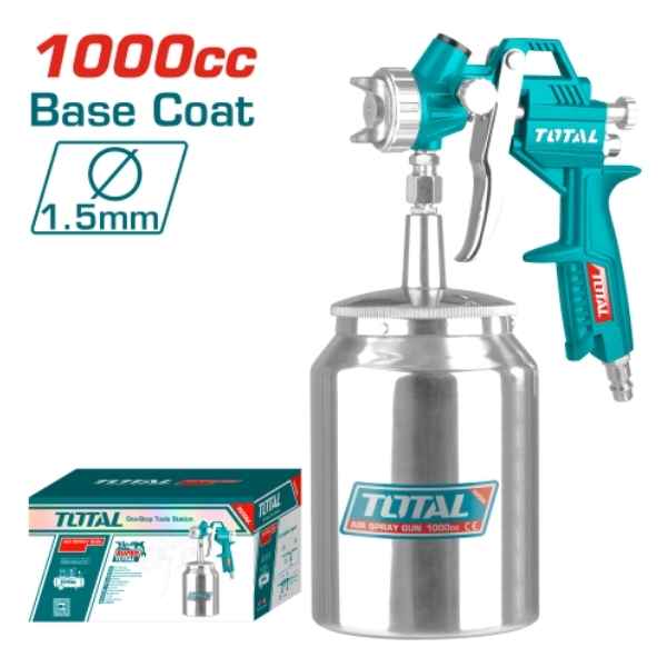 TOTAL 1000CC Air Spray Gun - TAT11001