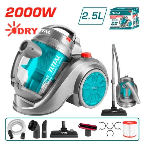 TOTAL 2.5L Vacuum Cleaner - TVC20258