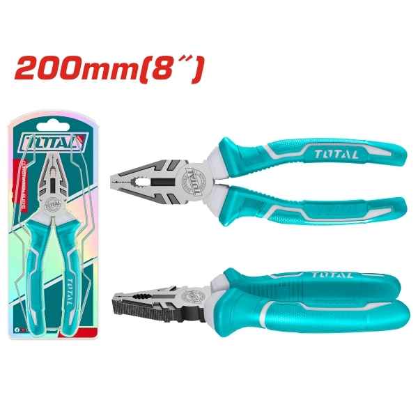 TOTAL 8″ Combination Pliers - THT110806P
