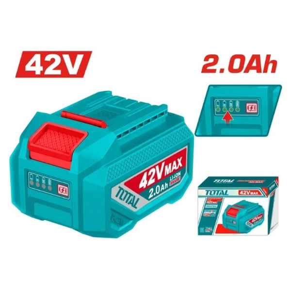 TOTAL 42v/2.0Ah Lithium-Ion Battery - TFBLI42201