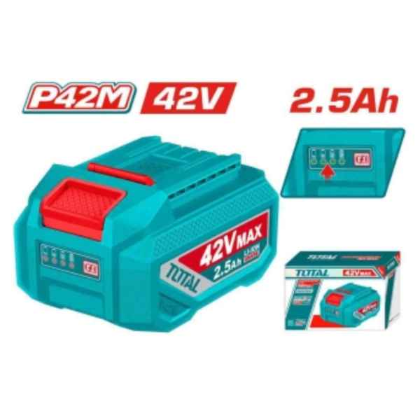 TOTAL 42v/2.5Ah Lithium-Ion Battery - TFBLI42251