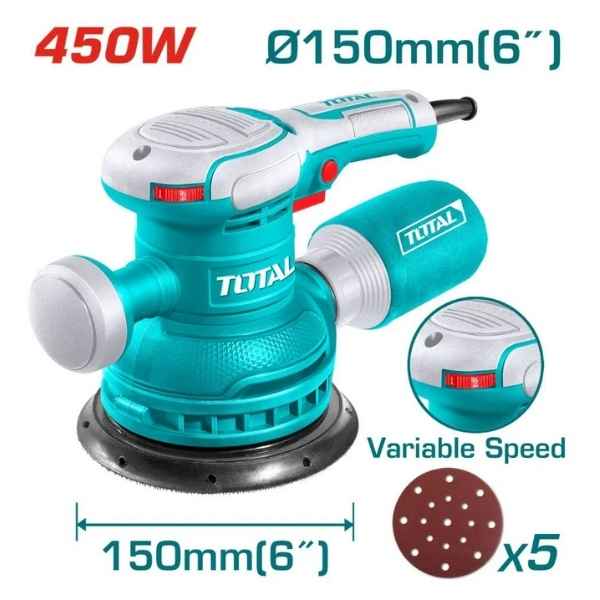 TOTAL 450w Rotary Sander - TF2061506