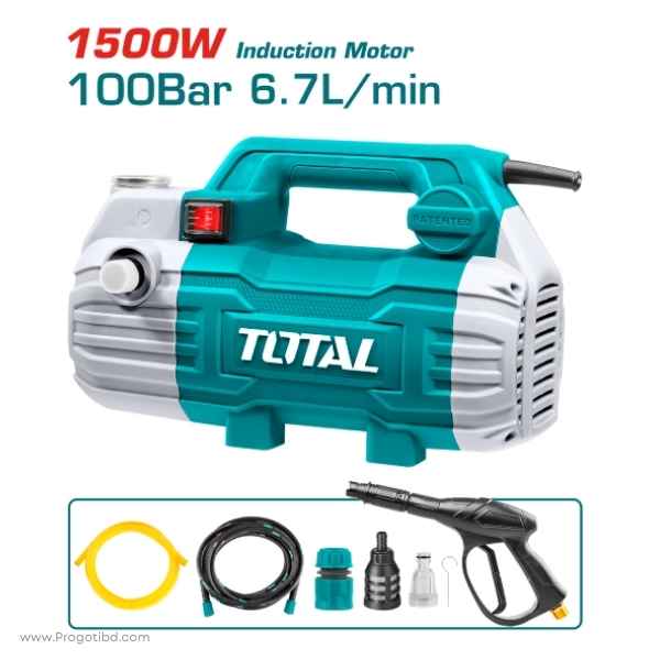 TOTAL 1500W High Pressure Washer - TGT11236