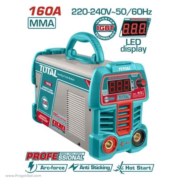 TOTAL 160A Inverter MMA Welding Machine - TW216069